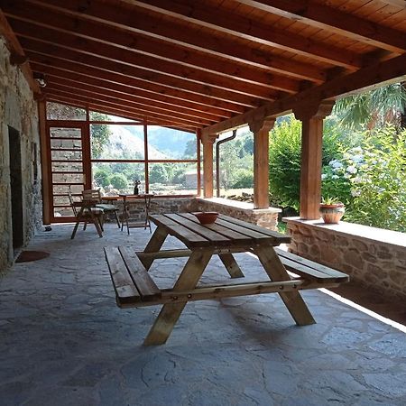 Amplia Y Comoda Casa De Piedra Con Porche Y Jardin San Roque de Riomiera Екстер'єр фото
