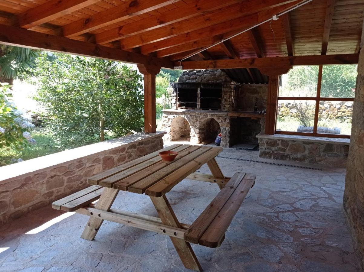 Amplia Y Comoda Casa De Piedra Con Porche Y Jardin San Roque de Riomiera Екстер'єр фото