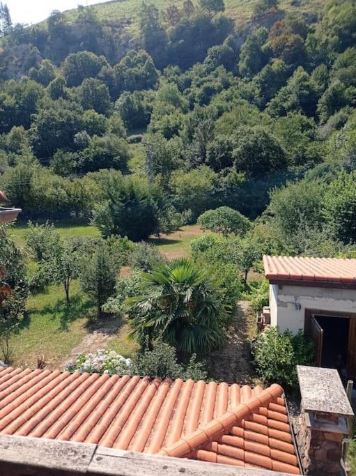 Amplia Y Comoda Casa De Piedra Con Porche Y Jardin San Roque de Riomiera Екстер'єр фото