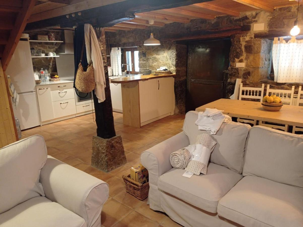 Amplia Y Comoda Casa De Piedra Con Porche Y Jardin San Roque de Riomiera Екстер'єр фото